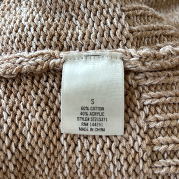 Harper Heritage Carmen  Puff Sleeve Sweater- Sz Small - Picture 5 of 12